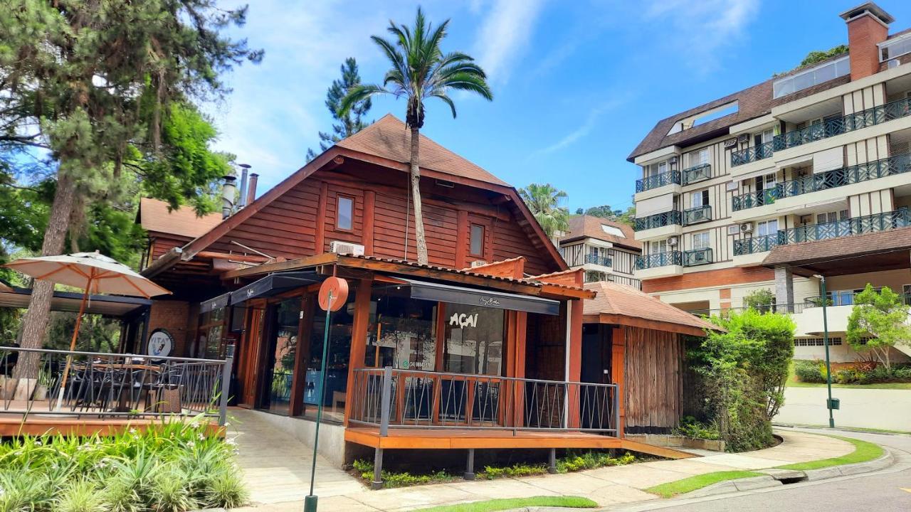 Flat 217 Granja Brasil - Com Piscina Em Itaipava Daire Petrópolis Dış mekan fotoğraf