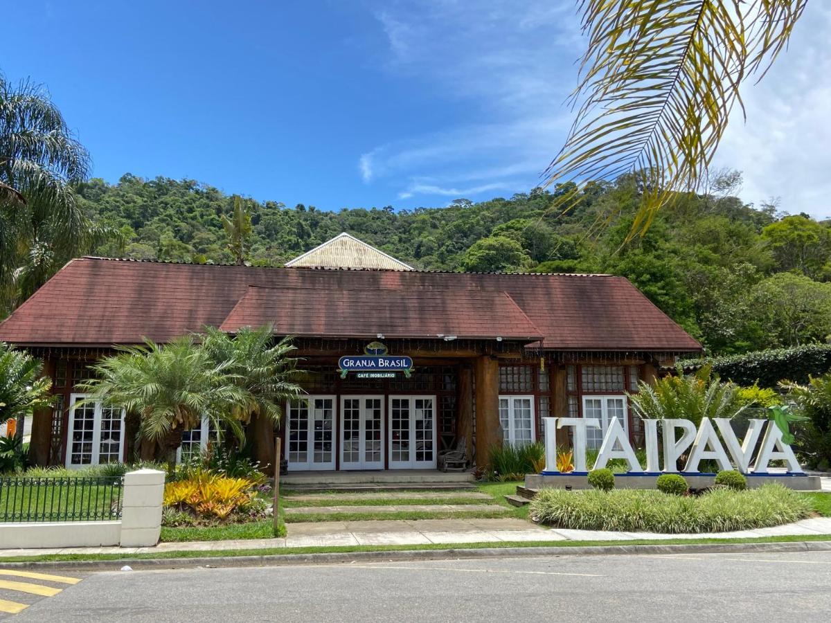 Flat 217 Granja Brasil - Com Piscina Em Itaipava Daire Petrópolis Dış mekan fotoğraf