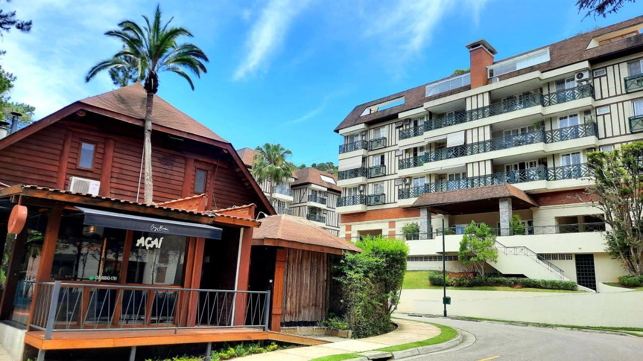 Flat 217 Granja Brasil - Com Piscina Em Itaipava Daire Petrópolis Dış mekan fotoğraf