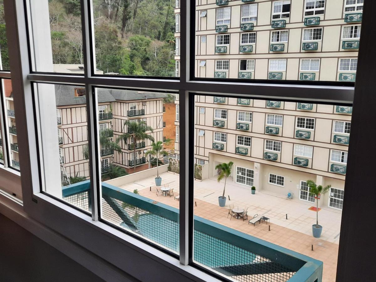 Flat 217 Granja Brasil - Com Piscina Em Itaipava Daire Petrópolis Dış mekan fotoğraf
