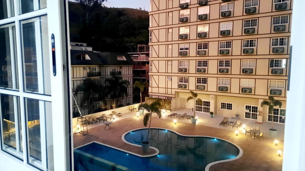 Flat 217 Granja Brasil - Com Piscina Em Itaipava Daire Petrópolis Dış mekan fotoğraf